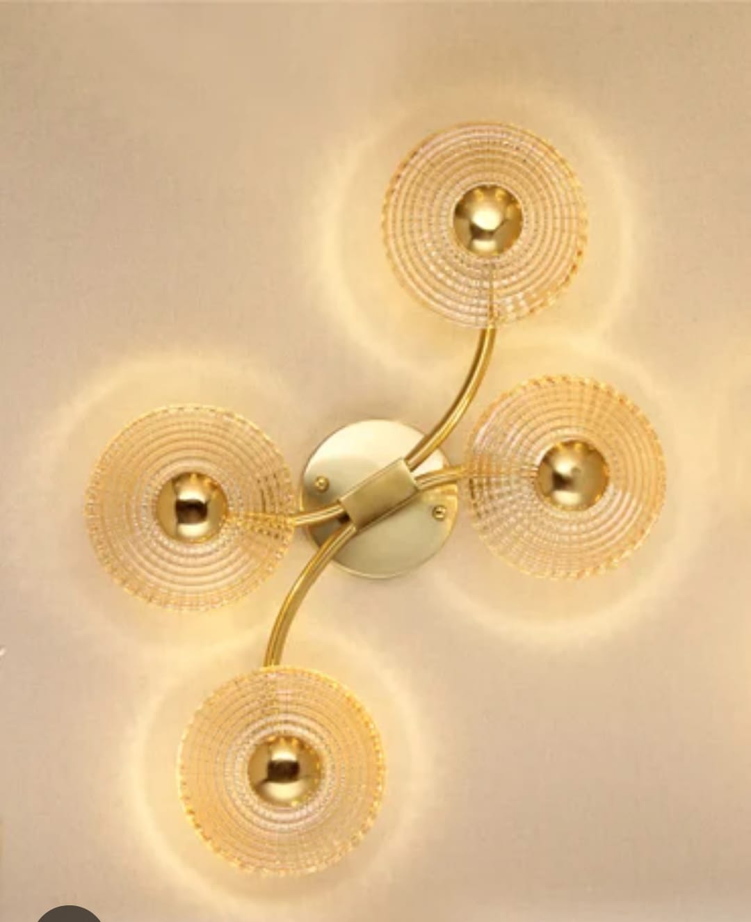 Chandelier BLH-CL-022 Imperial Gold Waterfall